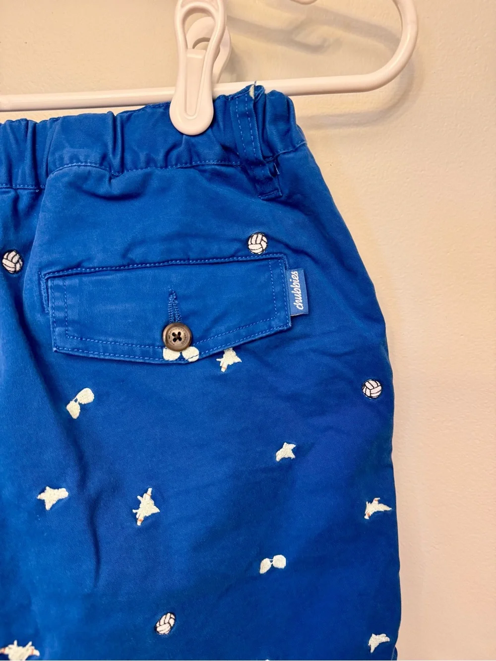 Chubbies Originals Men’s Royal Blue Shorts with stitched design size medium